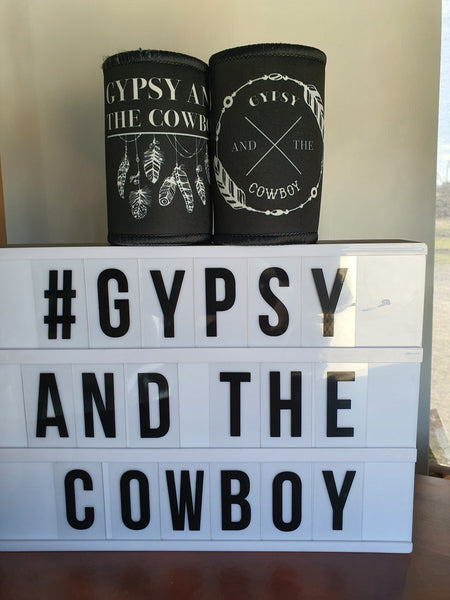 Gypsy and the Cowboy Stubby Holders