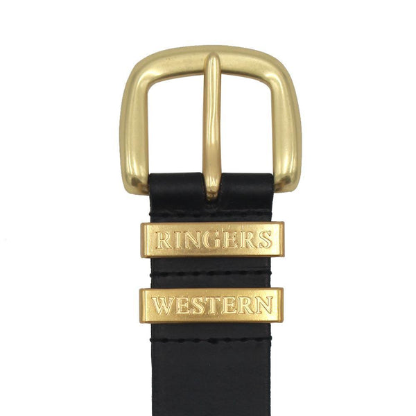 Ringers Western | James Belt Black/ Gold