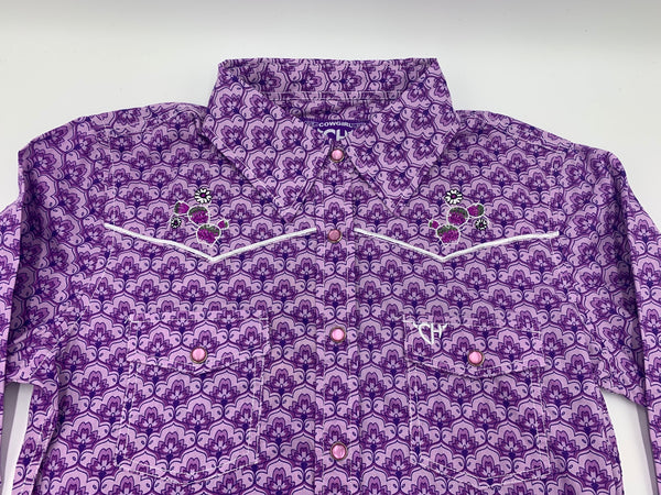 Youth | Maple Pattern L\S Shirt