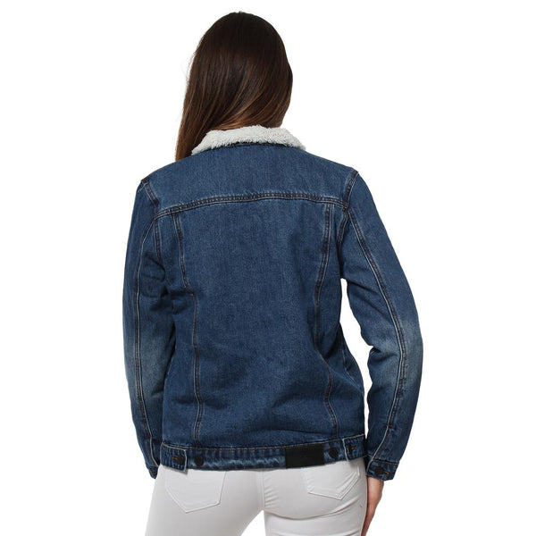 Shepparton Womens Denim Jacket - True Blue