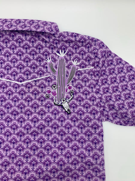 Maple Pattern L/S Shirt