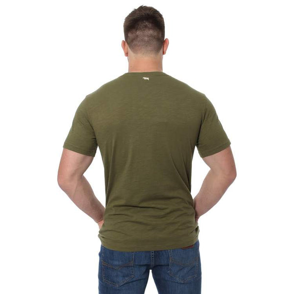 RINGERS WESTERN | Carson River Men's Classic T Shirt | Army